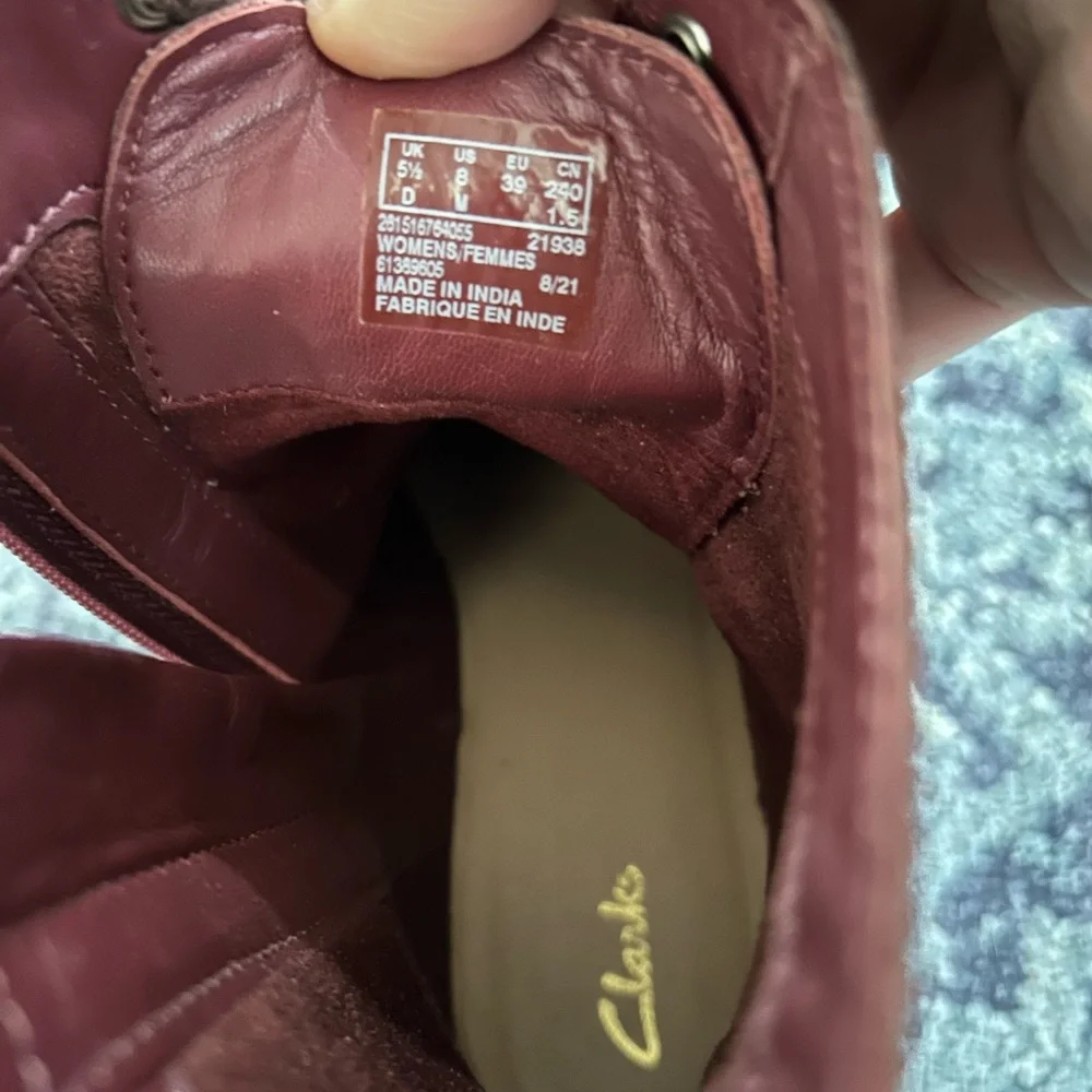 Clark’s Oriana Hi Mid Boot, New, Size 8 - Picture 5 of 6